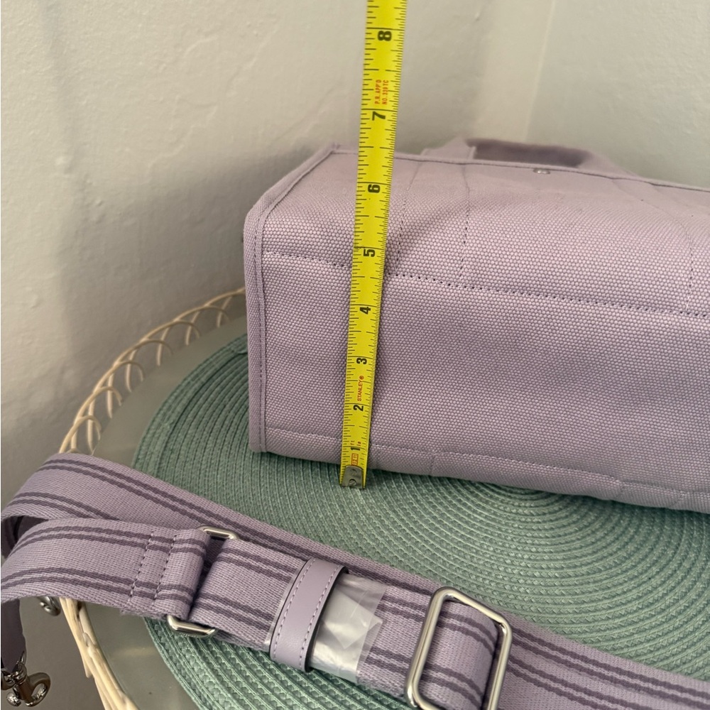 Coach Light Purple Small Canvas Tote 26 - Picture 6 of 13